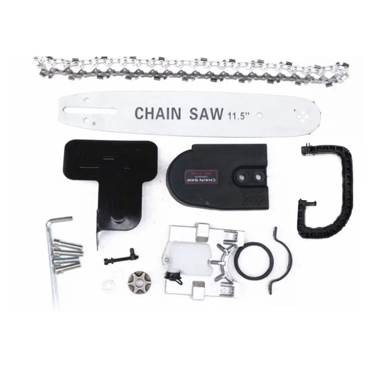 Electric Chainsaw Refit Conversion Kit Chainsaw Bracket Set Change Angle Grinder Into Chain Saw Woodworking Tool Chain Saw Stand