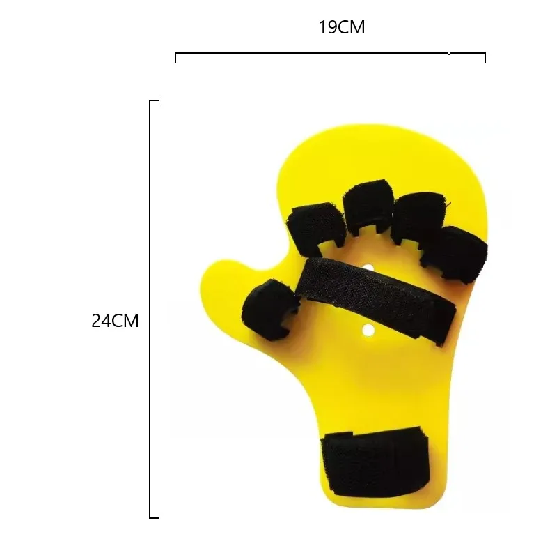 Hand Wrist Orthosis Finger Splint With Strap Blue Finger Splint Board