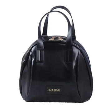 2024 New Style Cosmetic Bag Puleather Handbag High-grade Sense Large Capacity Storage Portable Travel Wash