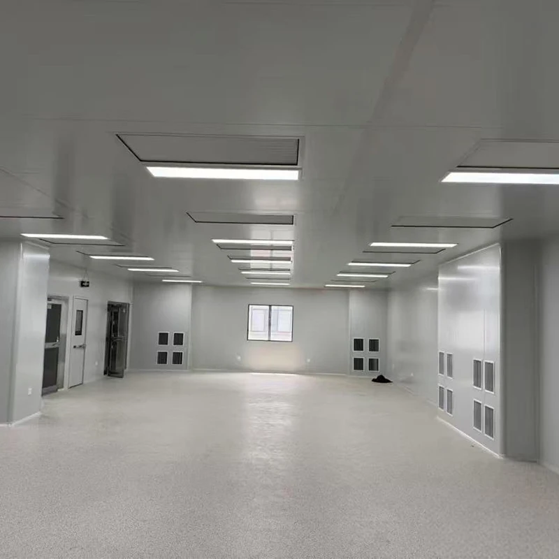 SHARBON New Customizable Modular Clean Room Booth HEPA Filter Stainless Steel 304 Construction Fire Resistant Laboratory