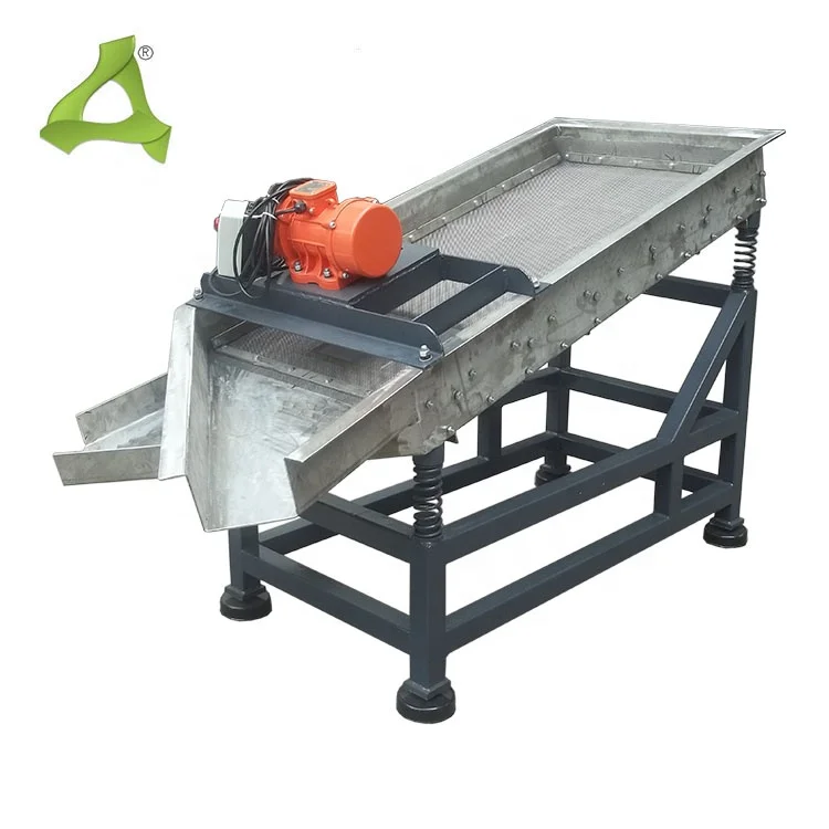 Linear Vibrating Sifting Machine 2 Deck Vibrating Screen for Worm Bsf Larvae Separator Black Soldier Fly Larvae Sieving Machines