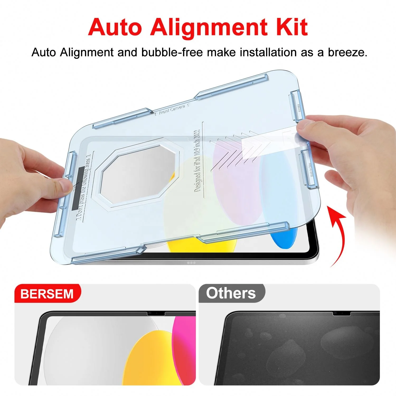 Амазан лидер продаж матовая защитная пленка для экрана ipad 10 2 5 Air Pro 11 12 9 с установочным комплектом