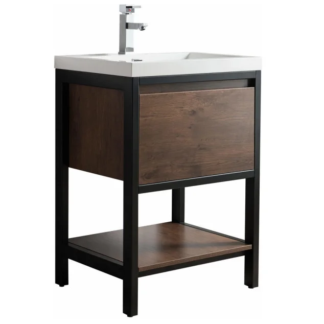 Hotel Bathroom Furniture Rosewood Vanity With Black Frame Buy Hotel Bathroom Vanity With Black Frame Single Bathroom Vanity Cabinet New Bathroom Vanity Modern Furniture Product On Alibaba Com