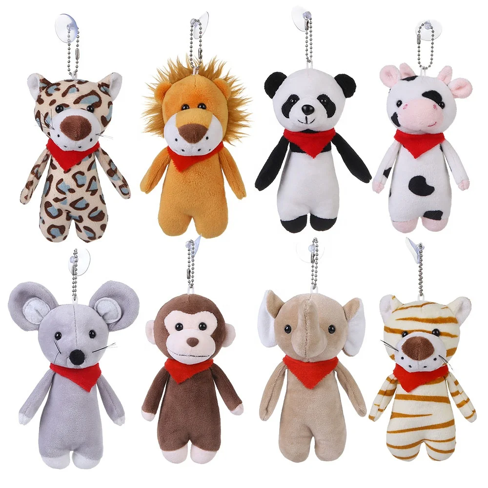Small Teddy Bears Keychain Plush Toys Custom Bear Plush Toys Stuffed