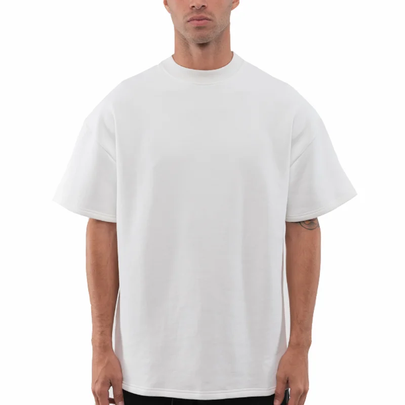 High Quality 240 Gsm Drop Shoulder Heavyweight T-shirt Luxury Blank ...