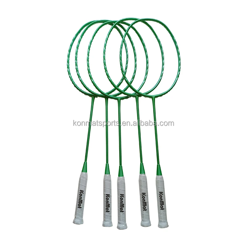 Новое поступление тканые графитовые карбоновые 4U 22 ~ 30 фунтов чистые цвета без логотипов ракетки для бадминтона