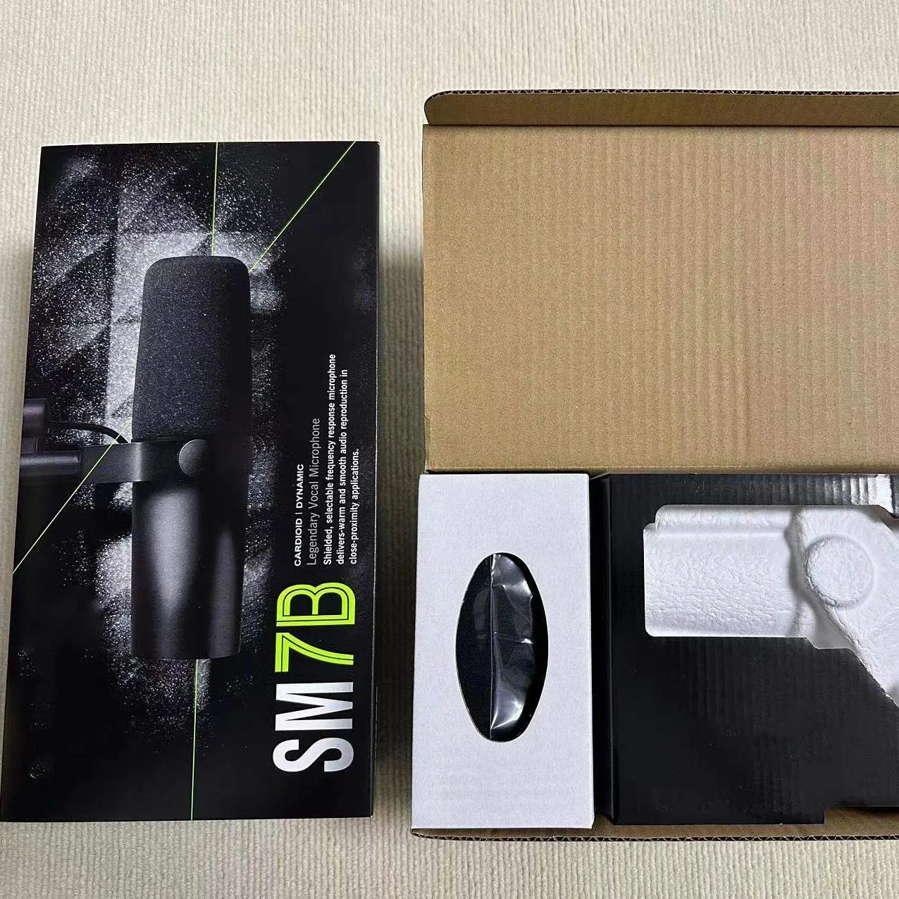 SM7B Vocal Dynamic Microphone Cardioid Studio Frequency Response Recording Podcasting SM7B Microphone for shure