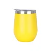Yellow powder coating