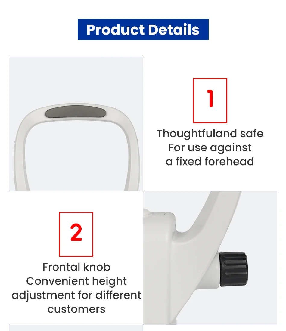 Equipment  Higher Quality Ophthalmic Chin Rest Bracket Optical Use for Auto Refractometer