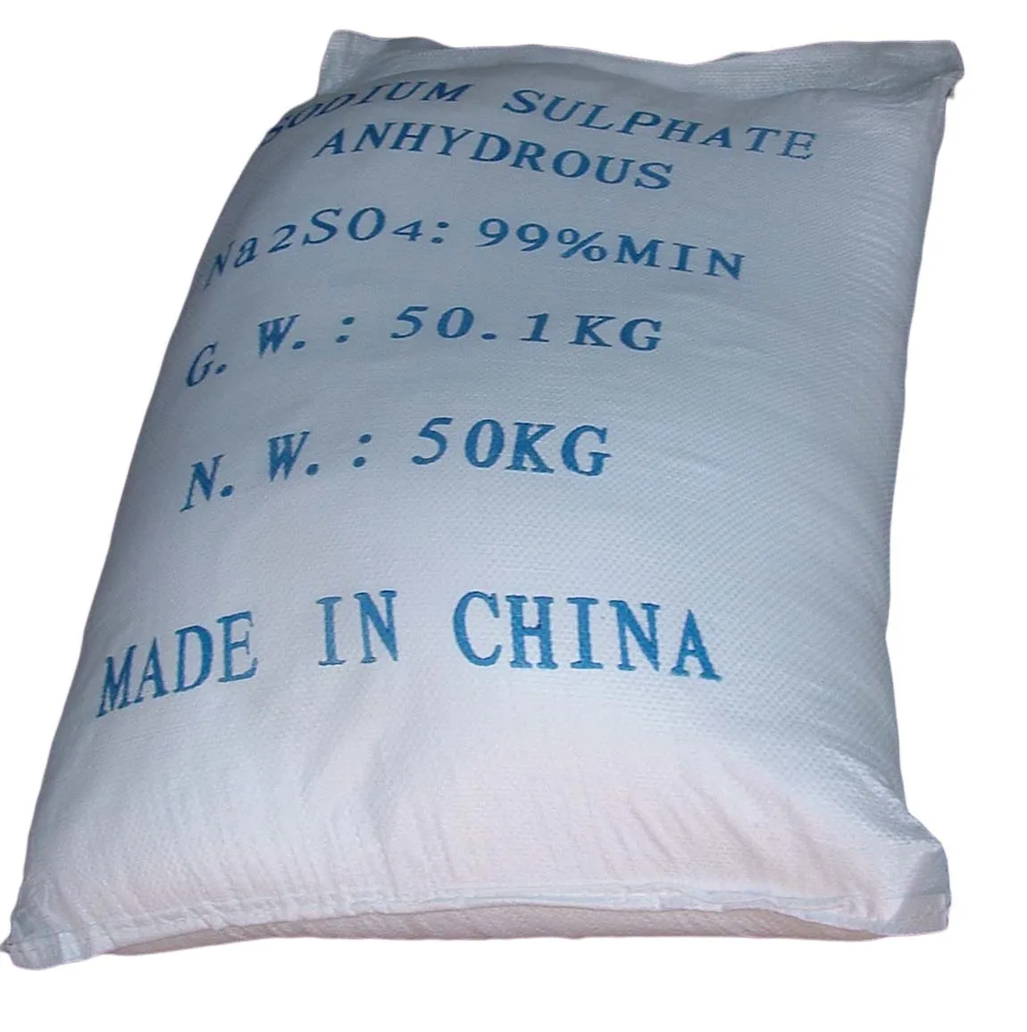 sodium sulphate anhydrous 99%min