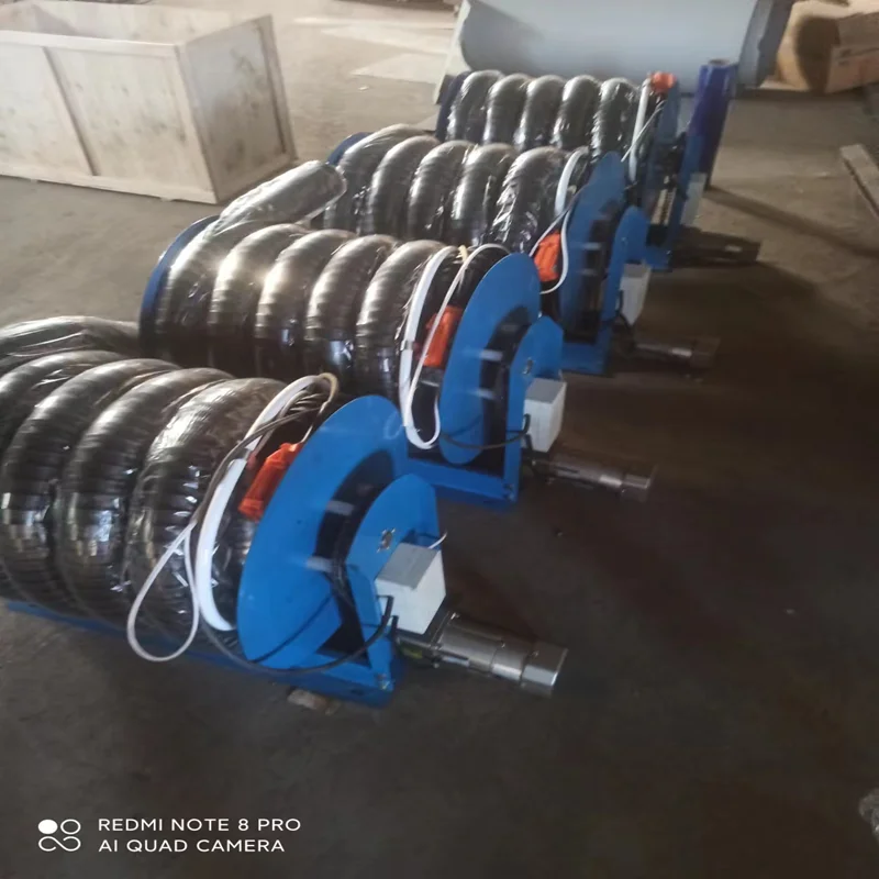 Электрическая катушка для выхлопного шланга/катушка воздушного шланга/выдвижная шланга высокая температура и усиленная система вытяжки