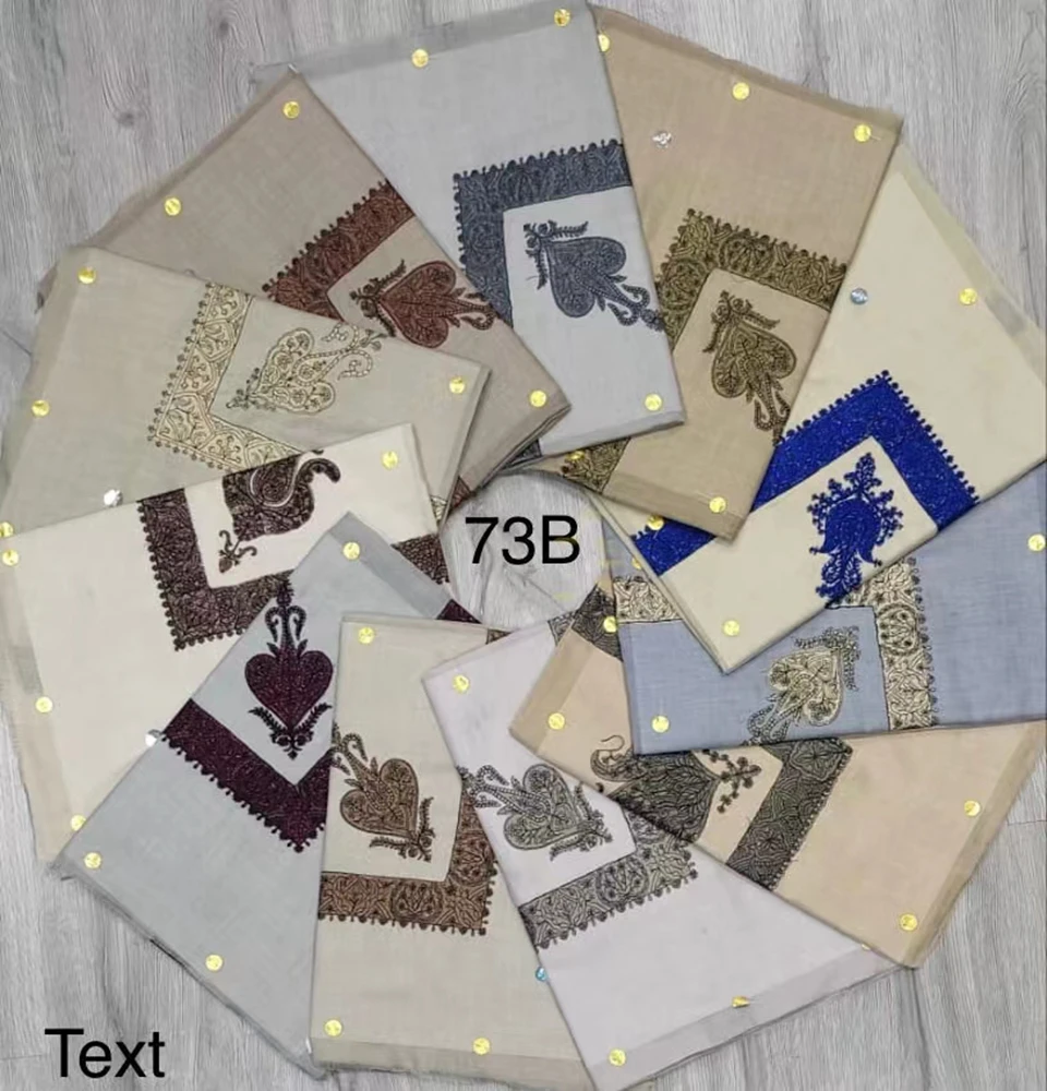 Exquisite Production Dubai Saudi Qatar Custom Silk Scarf Yashmagh