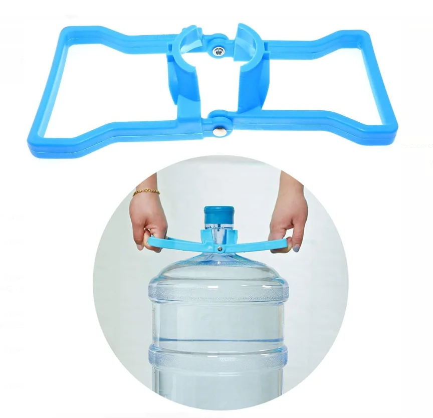 Poignée De Transport Pour Bonbonne D'eau - PP Ergonomique, Antidérapant, 2 Utilisateurs (12,8x14,2cm)