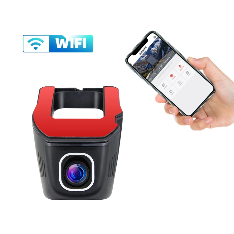 110° Wide Angle Dash Cam Car Camera Reverse 1080P Night Vision Front Inside Dash Cam With 24H Parking Monitoring