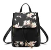 Black with flower