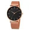 Rose gold-black