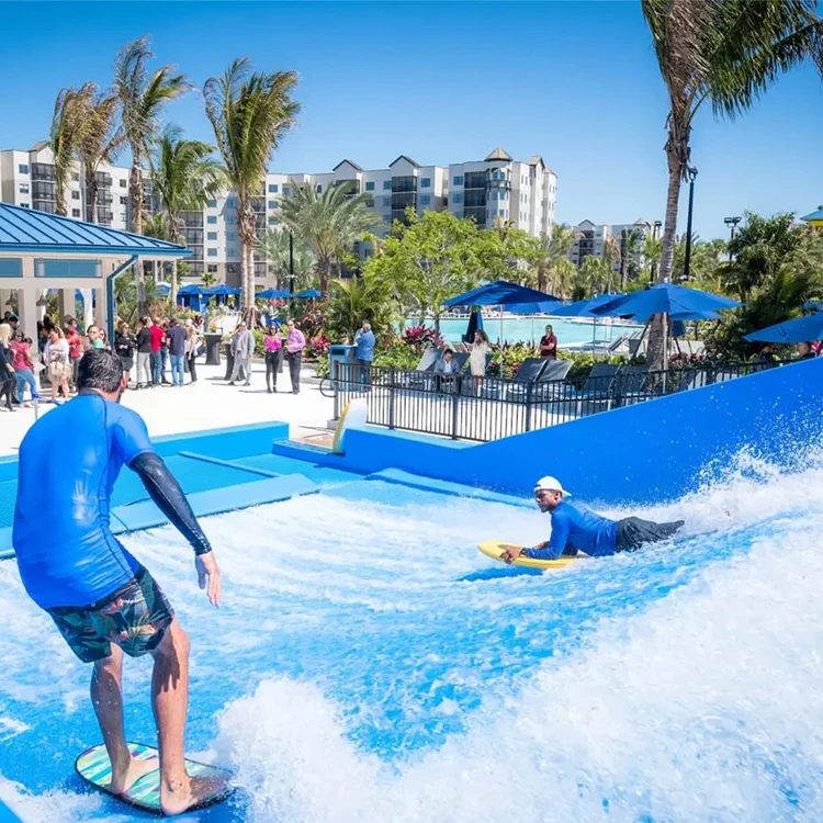 Competitive Flowrider Surfboard Surf Simulator Summer Wave Pool Equipment