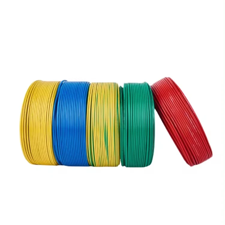 Hochwertiges Rv Rvv Bv Bvr 1,5 2,5 4 6 10 16 Mm2 450/750v hochreines Kupferkerngehäuse Elektroware und -kabel