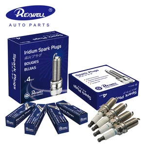 Japan Original OEM 90919-01247 0242236593 FK20HR11 Car Engine Universal Dual Iridium Spark Plugs for Toyota Lexus Honda Hyundai