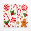 Canne de Noël et pain d'épices