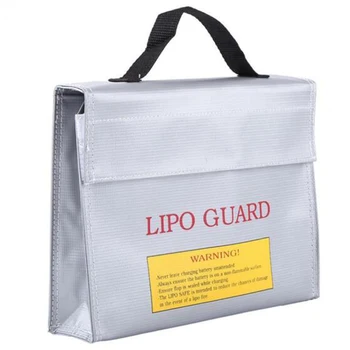 Portable Lipo Safe Bag 240x65x180mm Explosion Proof Resistant Safety Guard Waterproof Protection Bag For RC Car Drone Battery