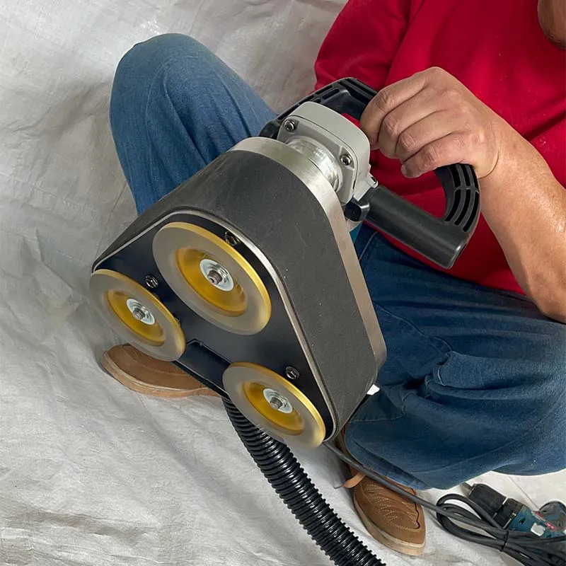 Mini Manual Concrete Polishing Machine with Diamond Disc New Condition Roughing Floor Grinder for Concrete Floors