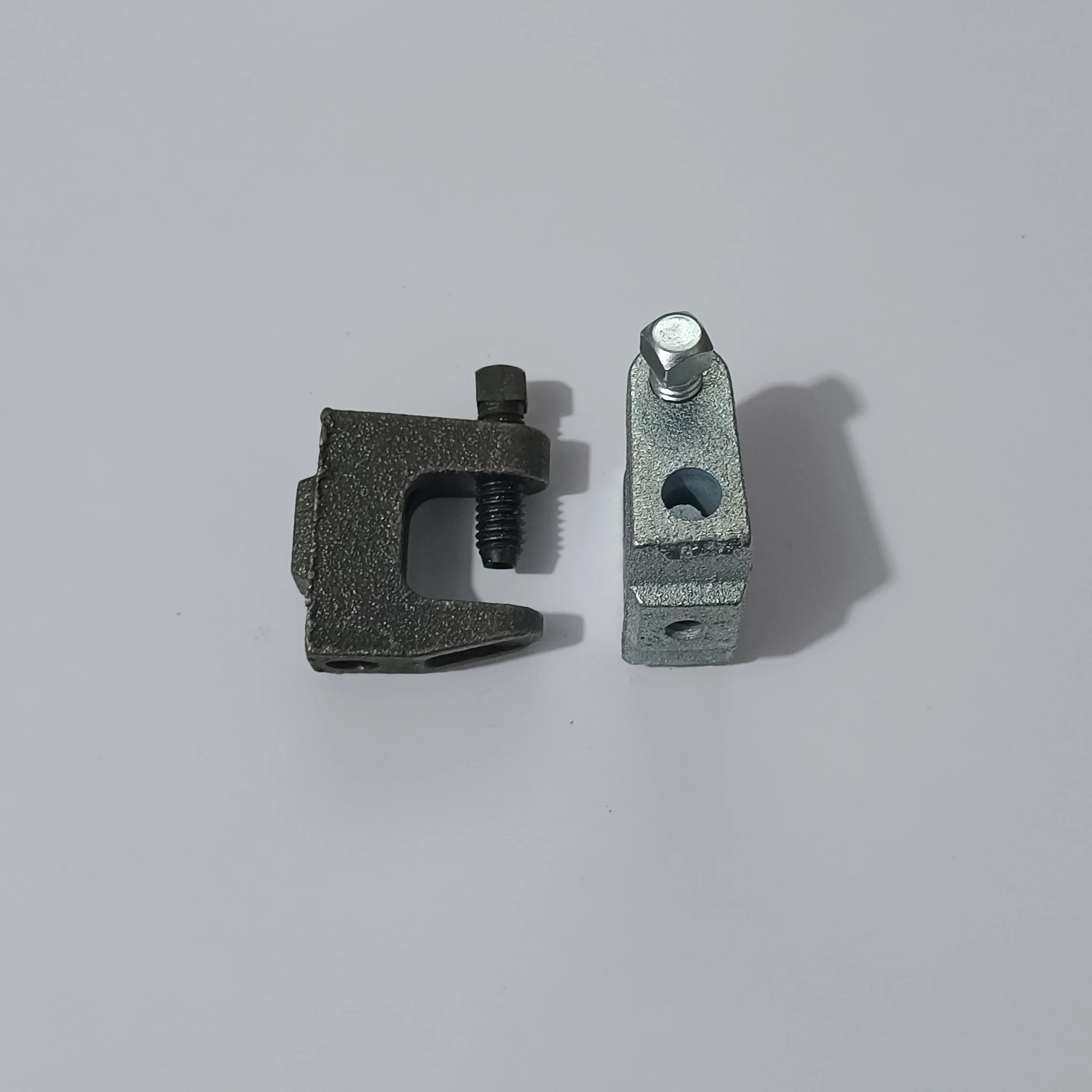 Galvanized Ductile Iron Pipe Clamp Fittings Screw Fixing Clamp American ...