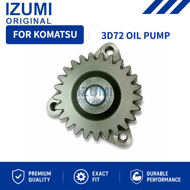 IZUMI ORIGINAL 3D72 129350-32090 Oil Pump diesel engine parts for Komatsu