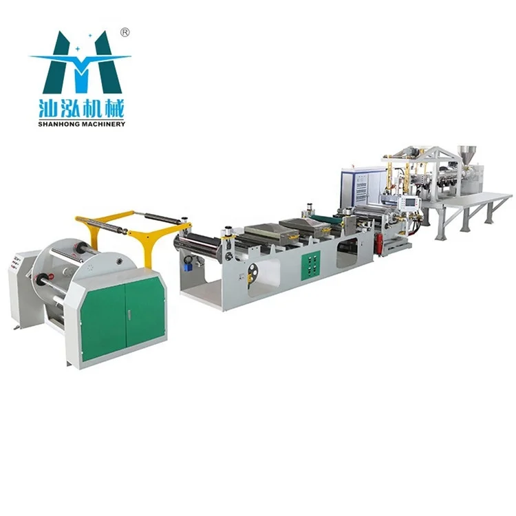 Double-screw Industrial Packaging PET Sheet Plastic Extruder Machine Line High capacity Parallel in the same direction