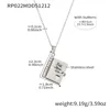 Collana color acciaio Rp022 - madre