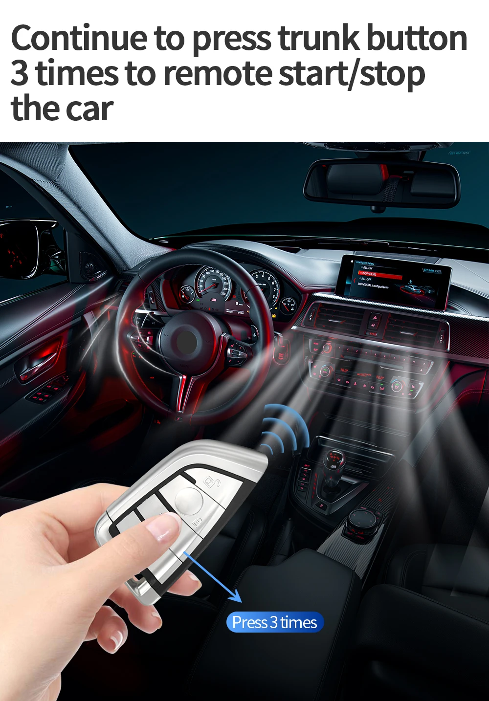 Easyguard Plug Play Factory Key Remote Starter Fit For Selected Bmw G20