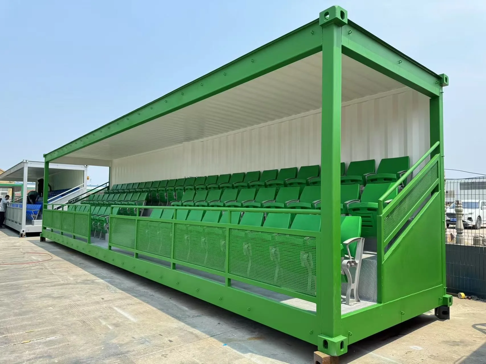 40ft Container Structure - Durable Grandstands for Events