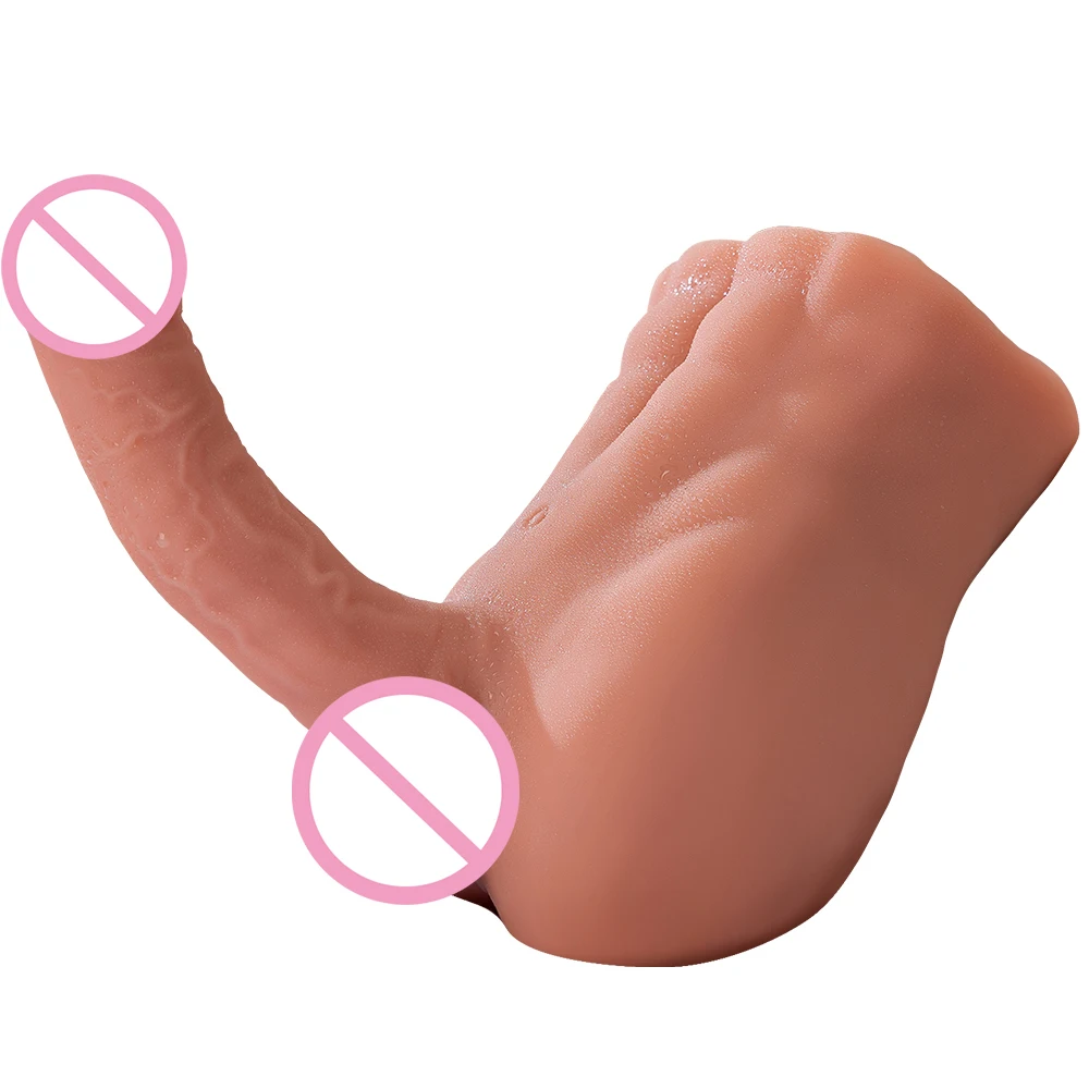 Amoura vaginal dildo in tan TPR material