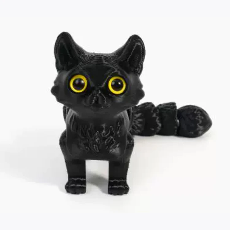 Creative 3D Printed Dinosaur Cat Toy