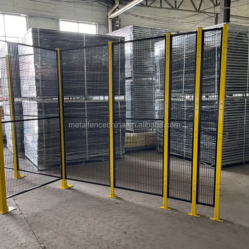 Custom Made Industrial Machine Safety Guarding Fence Perimeter Guarding ...
