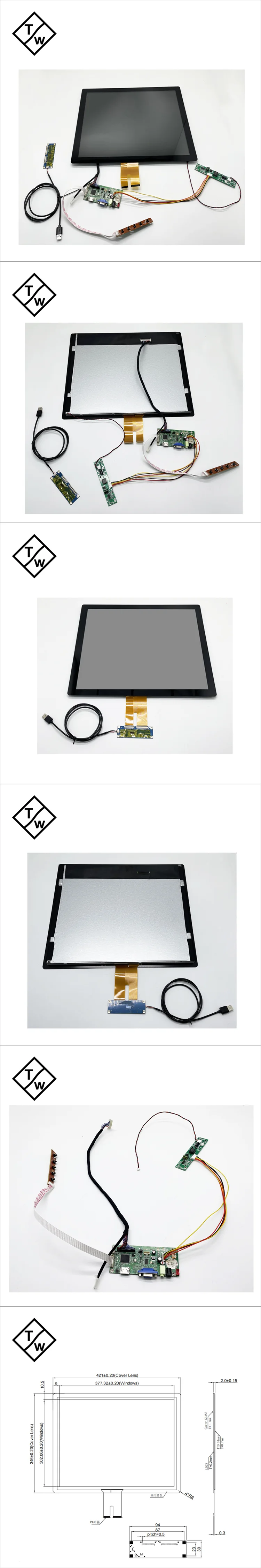 diy lcd touch screen overlay factory