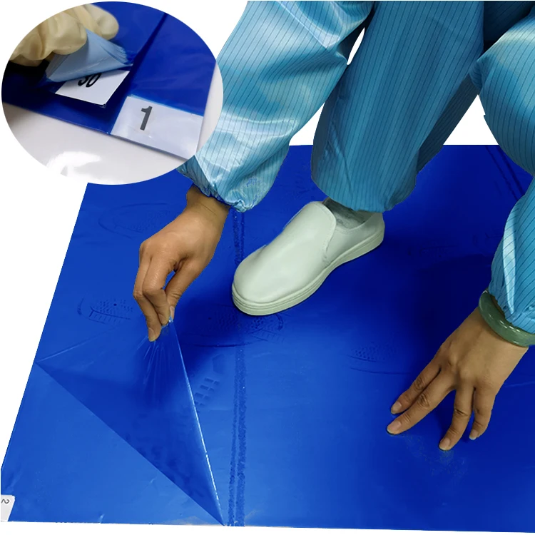 Antibacterial Cleanroom Tacky Mats