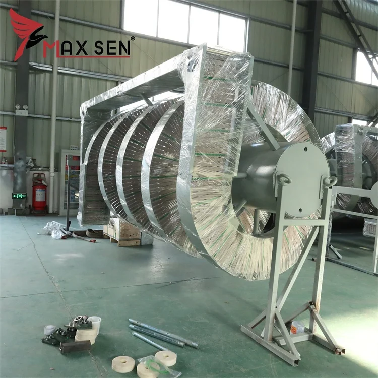 Maxsen Conveyor System Logistic Screw Conveyor Spiral Lifting Vertical Conveyor for Cargoes Transportation