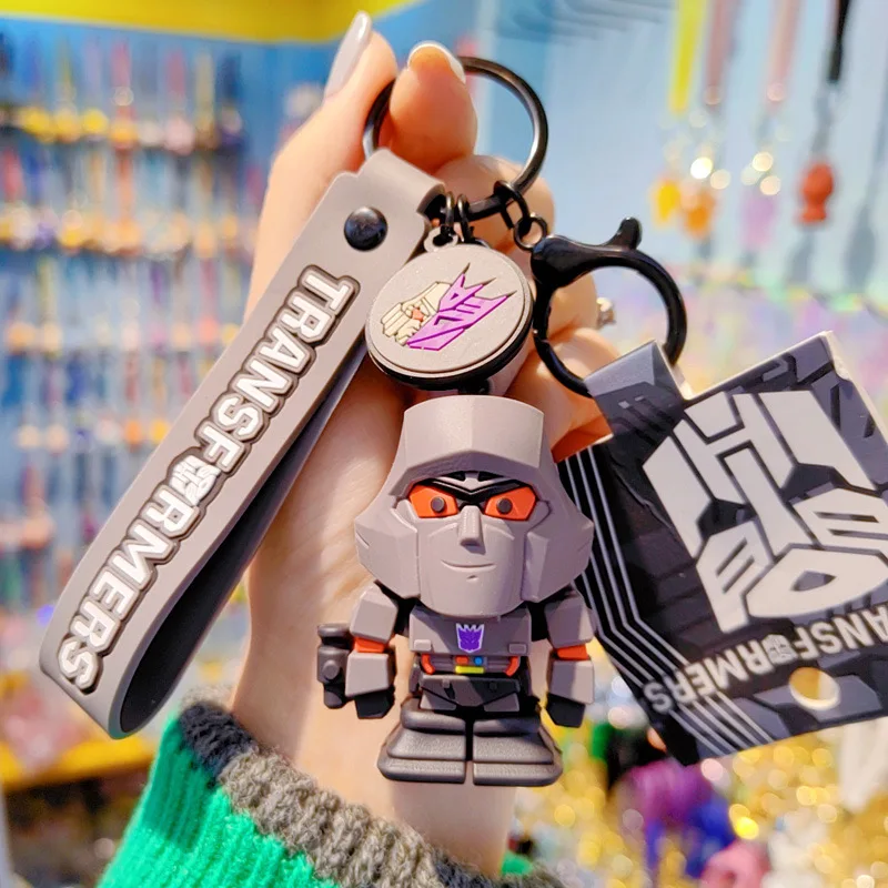 Factory Direct Sales Genuine Trans Formers Car Keychain Backpack Pendant Optimu Prime Doll Accessories Small Gifts Wholesale