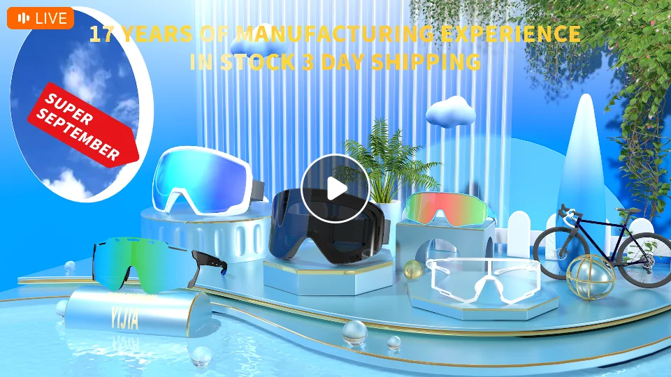 Yijia Optics Cycling glasses Ski Goggles Manufacture Product Show