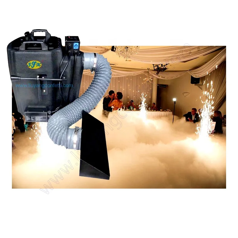 Low Lying Smoke Fog Equipment Sfx Dj Nightclub Concert Dry Ice Machine For  Wedding First Dance Stage Party Wedding Decoration - Buy Fog Machine  Thermal Fogging Machine Mist Fogger Portable Fog Machine
