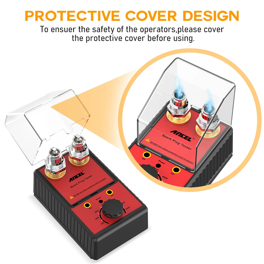 ANCEL Spark Plug Tester Safety Cover