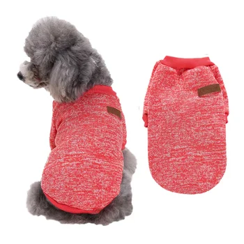 Winter soft and warm small knitwear clothing puppy cloth wholesale jacket sweater dog clothes pet clothing