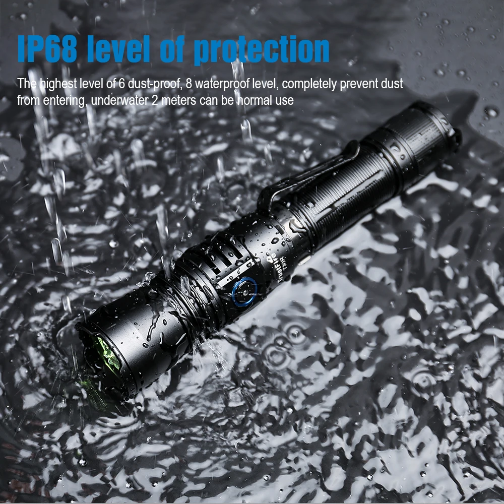 TrustFire T30R LEP フラッシュライト - タクティカル自衛用 460