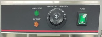 商用定制油炸锅ZH-12L电动1罐专业油炸锅炸鸡机商用|