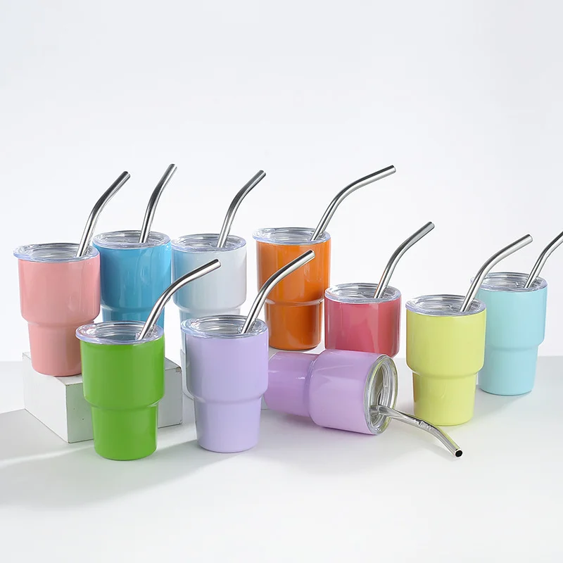 24 oz tumblers with straws COOL GEAR 4-Pack 24 oz Callisto Clear Chiller with Straw and Band main image 1