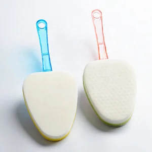 Bulk Sponges White Sponge Microfibre Cleaning Cylindrical Brush Professional Cleaning Brushes Brush Clean  Wash