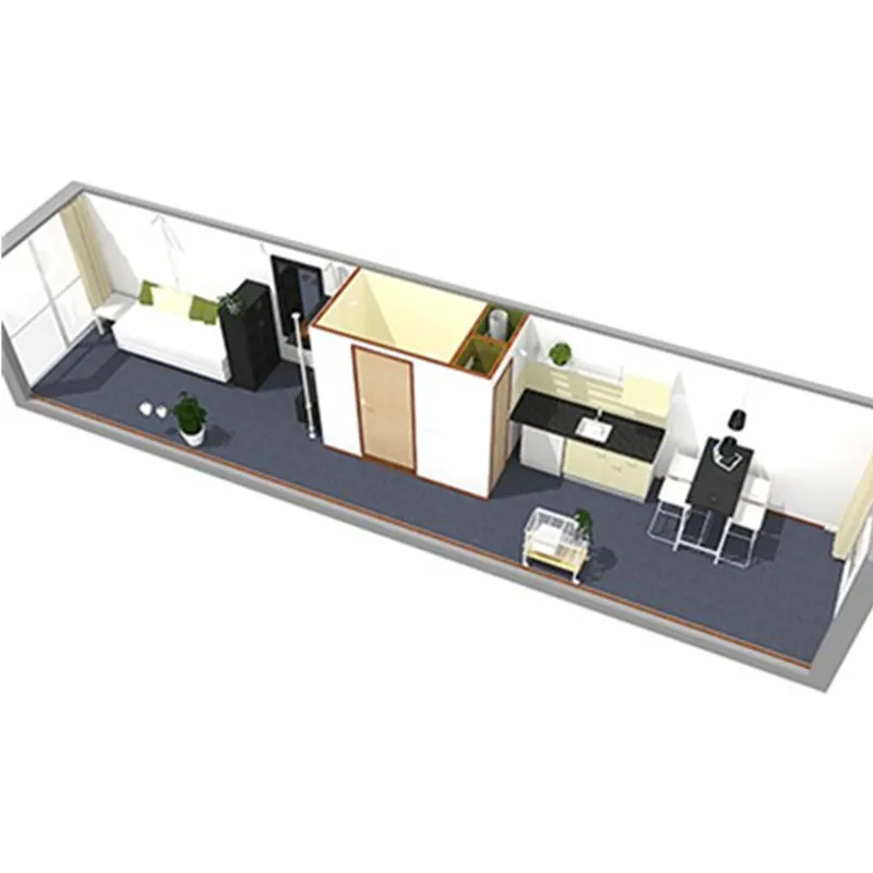Collapsible Detachable Prefab Prefabricated 10ft 20ft 30ft 40ft 1 2 3 4 Bedrooms Tiny Portable Kit Container Office Home House