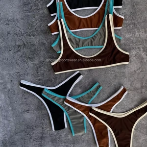 Customized Embroidered Swimsuit Bikini Manufacturer Bikinis&beachwear for Women