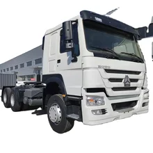 10 Automatic Euro 3 Jinan Heavy Truck Import and Export SINOTRUCK Manual Used Howo Trailer Tractor Trucks Sinotruk 6 - 8L Diesel